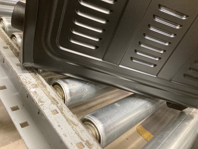 Photo 1 of *Scratched/Dented on side* 34 QT Super-Large Air Fryer, Oil-Less Air Fryer Toaster Oven Combo with Pizza, Warm, Broil, Toast, Bake, Air Fry, 5 Functions - Black
