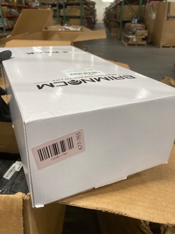 Photo 1 of ***DAMAGE REPLACEMENT LIGHT REQUIRED-SELLING AS IS***BAIMNOCM UV-C Lamp for Dust Mite 38 Watt 2 Pack, UVC Germicidal Lamp with Remote Control,, Ultraviolet Light for Room Basement/Bedroom/Kitchen