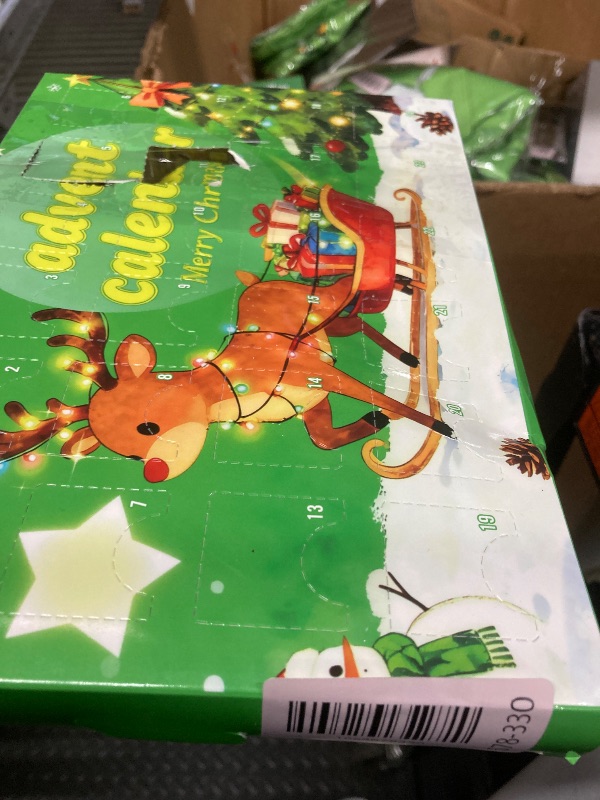 Photo 1 of 24 Days Advent Calendar 2025, Surprise Holiday Christmas Countdown Calendar Gifts Idea
