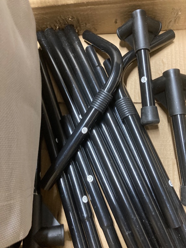 Photo 1 of ***USED, SELLING AS IS CONDITION -AS PARTS ONLY*** KMFYZYE Elevated Dog Cots Beds for Large Dogs, Raised Outdoor Dog Bed with Frame, Lifted Pet Hammock Beds with Breathable Mesh, Non Slip, Easy to Clean, Grey