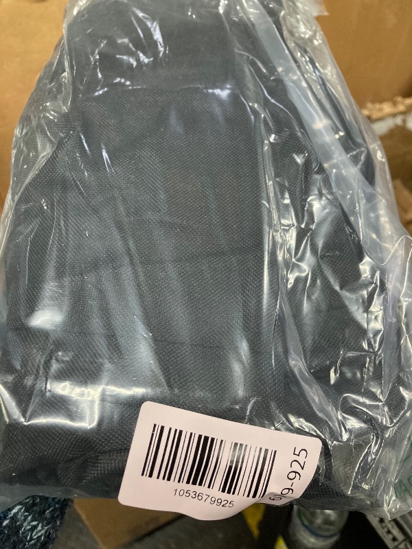 Photo 1 of [2025 Upgraded 900D Fabric] Fire Pit Cover Round for 29-32 inch Fire Pit, 900D Heavy Duty Waterproof Fabric with Air Vent, Handle & Tightening Drawstring, 32"Dia x 14"H - Black