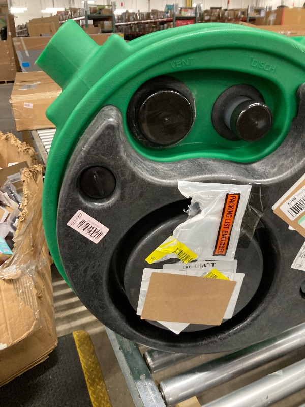 Photo 1 of ***Parts only****
Little Giant 9JF3V2D Pit Plus JR Sewage Basin System with 115-Volt, 4/10 HP, 6000 GPH 9SC-CIM Sewage Pump, Float Switch with 20-Ft. Cord, 3-inch Vent, 2-inch Discharge, Green/Blue/Black, 509679