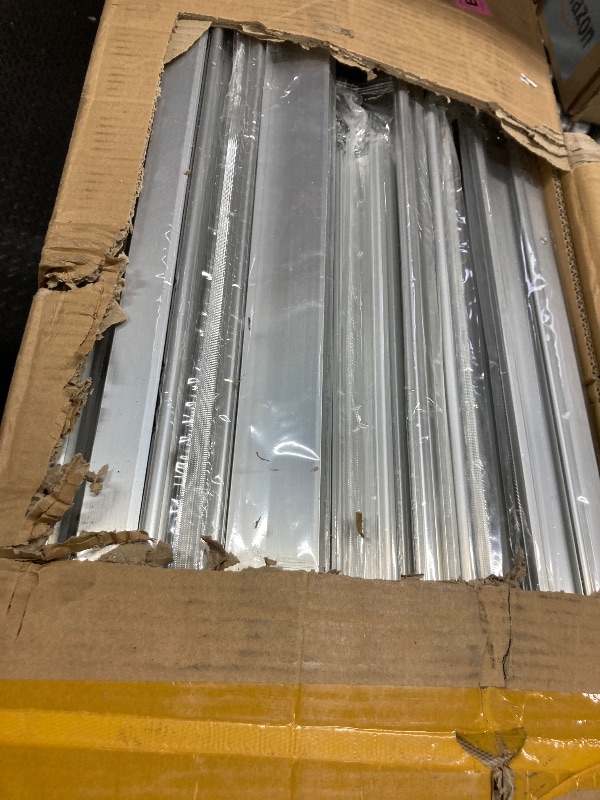 View 2 of ***Box 2 of 2***
YITAHOME 6X12FT Polycarbonate Greenhouse Large Heavy Duty Green Houses Outdoor Greenhouses Aluminum Sliding Doors Vent Window for Garden Backyard, Silver