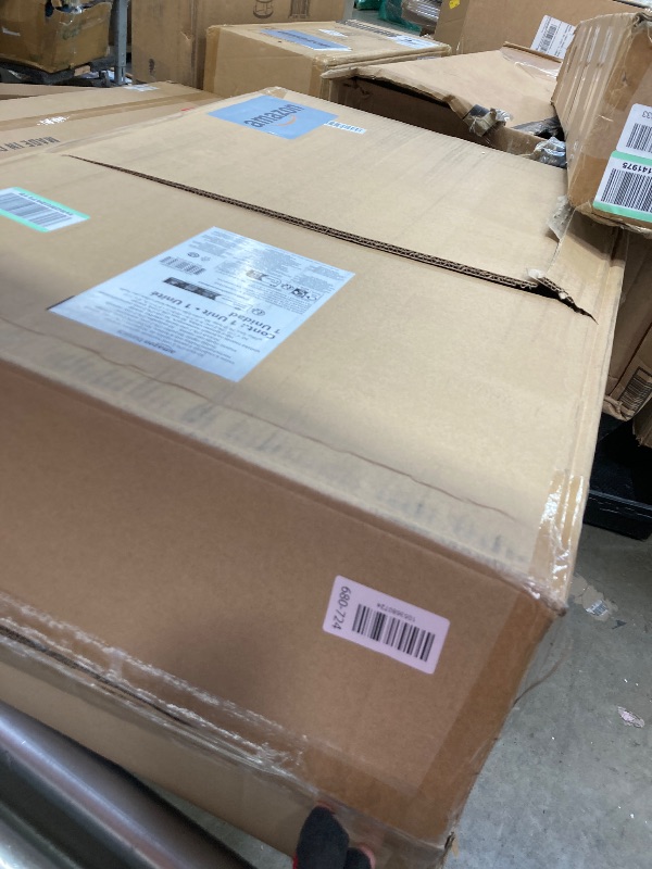 Photo 1 of ***Need to be clean***
Amazon Basics 30" Hardside Large Checked Luggage, Hardshell Suitcase With Wheels, Expandable For Up to 15% More Space, With Scratch-Resistant Surface, Four Multi-directional Wheels, Orange