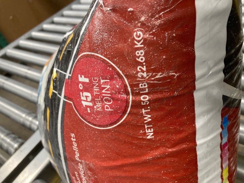 Photo 1 of ***MISSING -SELLING AS IS USED*** Scotwood Industries Road Runner Ice Melt; less than 50lb. Bag ***SPILLAGE**BAG RIPPED/TORN