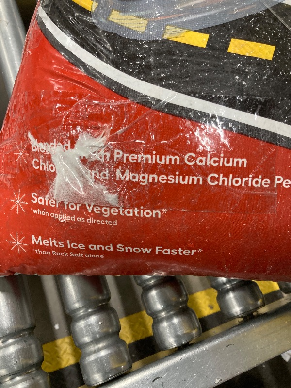 Photo 1 of ***MISSING -SELLING AS IS USED*** Scotwood Industries Road Runner Ice Melt; less than 50lb. Bag ***SPILLAGE**BAG RIPPED/TORN
