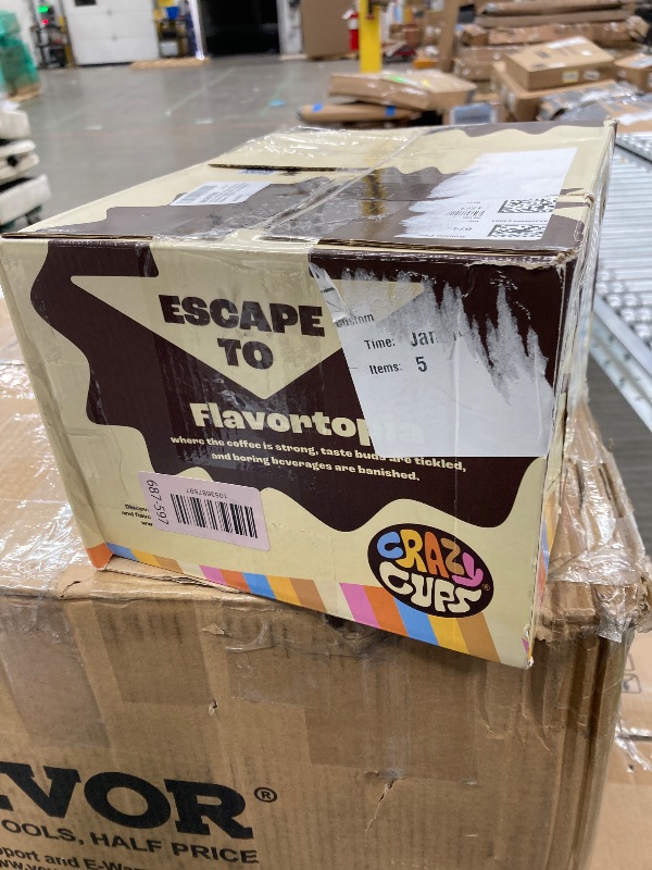 Photo 1 of ***DECAF***Crazy Cups Decaf Christmas Coffee Pods – Holiday Flavored Sampler for Keurig K Cup Brewers, 50 Count - Great Holiday Gift***DECAF***