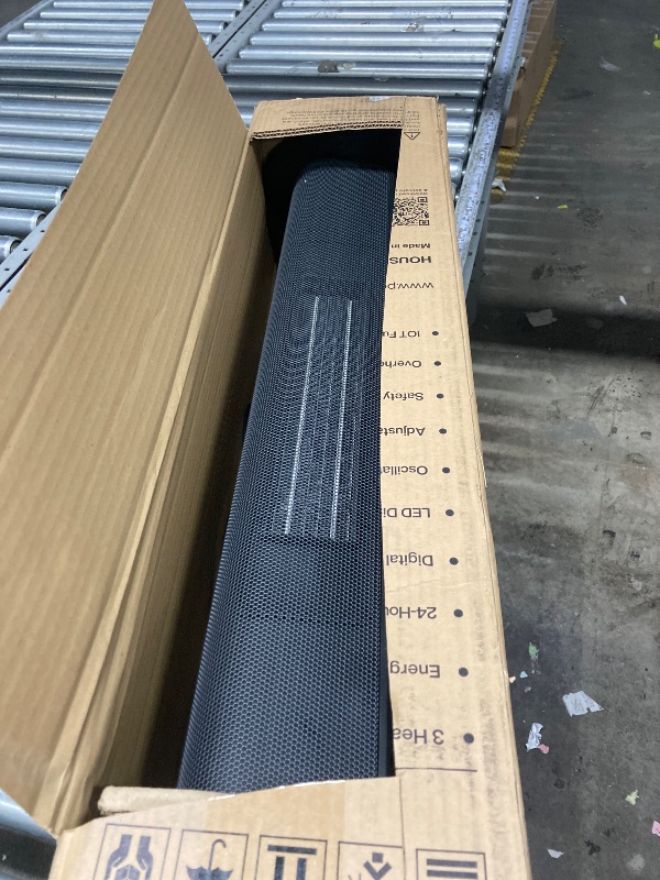 Photo 1 of /*****/IT IS USED, IT IS UNKNOWN IF ANY PARTS ARE MISSING, AND IT IS UNKNOWN IF IT WORKS 100%.///PELONIS Space Heater Large Room, 30" Smart Electric Heaters with Thermostat, App & Voice Remote, 4 Heat Settings, ECO Mode, 24H Timer, Oscillating Tower Heate