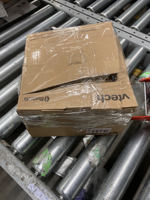 Photo 1 of **IT IS USED, IT IS UNKNOWN IF ANY PARTS ARE MISSING, AND IT IS UNKNOWN IF IT WORKS 100%.****VTech SN5147 Amplified Corded/Cordless Senior Phone with Answering Machine, Call Blocking, 90dB Extra-Loud Visual Ringer, One-Touch Audio Assist on Handset up to 