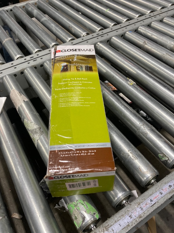 Photo 1 of ***It's used, it's unknown if any parts are missing, and it's unknown if it works 100%***ClosetMaid 78060 Sliding Tie and Belt Rack for Wire Shelving