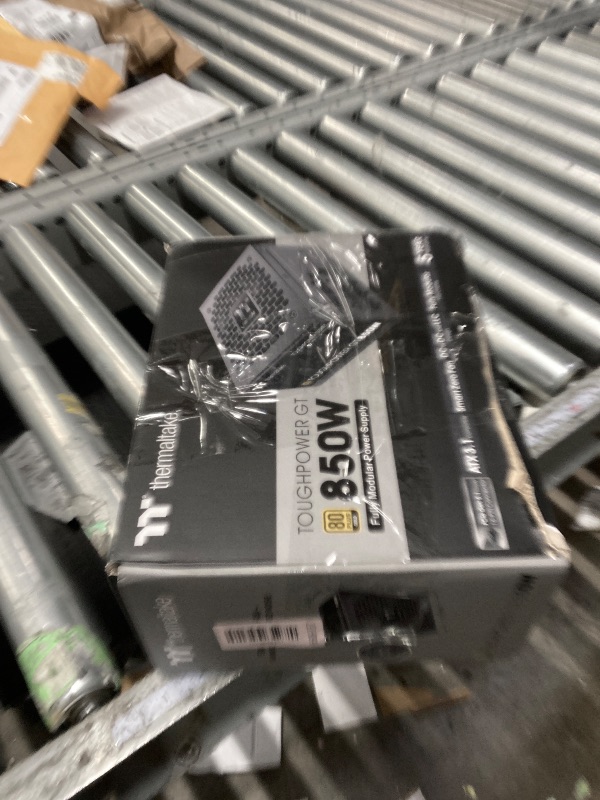 Photo 1 of ***It's used, it's unknown if any parts are missing, and it's unknown if it works 100%.****Thermaltake Toughpower GT 850W ATX 3.1 Standard Power Supply; 80 Plus Gold Efficiency; Smart Zero Fan; Native 450W PCIe 5.1 Connector; PS-TPT-0850FNFAGU-3; 5 Year W