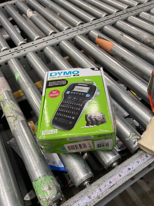 Photo 1 of ***It's used, it's unknown if any parts are missing, and it's unknown if it works 100%.***DYMO LabelManager 160 Portable Label Maker Bundle, Easy-to-Use, One-Touch Smart Keys, QWERTY Keyboard, Large Display, For Home & Office Organization, Includes 3 D1 l