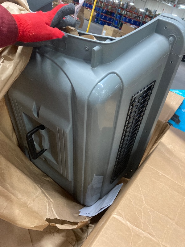 Photo 1 of **It's used, it's missing a part, and it's unknown if it works 100%.******Petmate Sky Kennel - For Air and Travel, Airline Compliant Dog Crate for Pets 50-70 lbs, Heavy Duty Dog Kennel, Made in the USA- 36 Inches