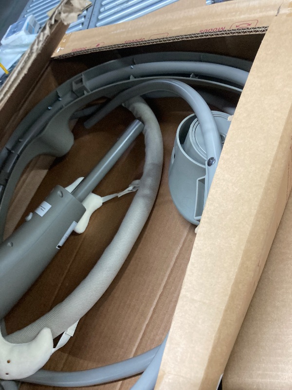 Photo 1 of **It's used, it's missing a part, and it's unknown if it works 100%.*****Momcozy 2-in-1 Electric Baby Swing, Dual-Arm Support System & Parent-Inspired Motions, Convertible to Toddler Seat up to 66 lbs, Adjustable Height, Lightweight, Khaki