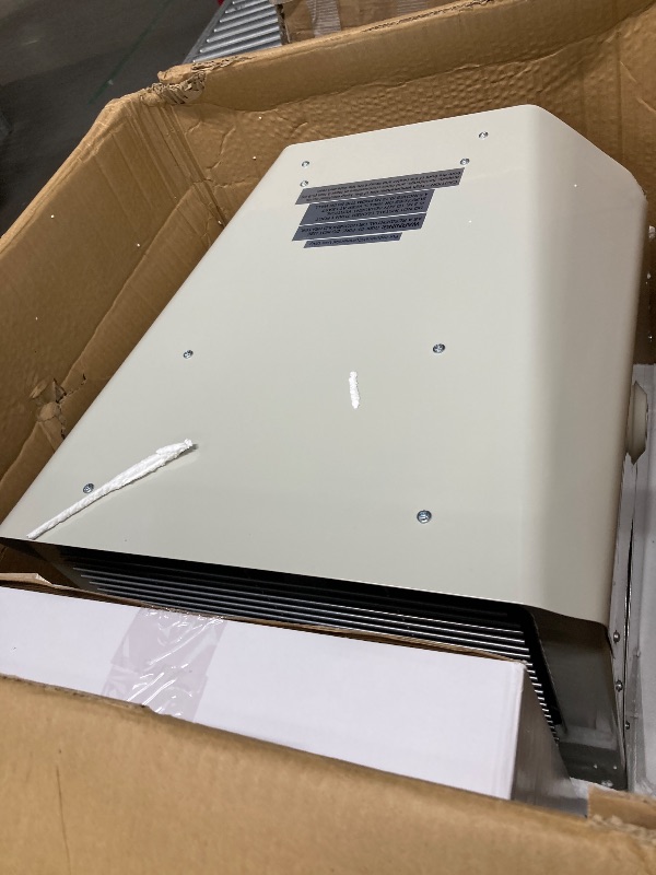 View 2 of ***This item is used, it's unknown if any parts are missing, and it's not known if it works 100%.****DR. INFRARED HEATER DR-910F 10,000-Watt 240V Heavy-Duty Hardwired Shop Garage Heater Wall/Ceiling Mounted with Remote Controlled Thermostat