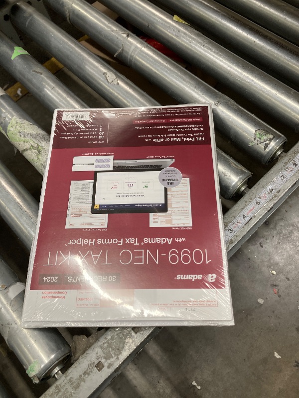 Photo 1 of Adams 2024 1099 NEC Tax Forms Kit for 30 Recipients, 4-Part 1099 Forms, 3 1096 Forms, Self Seal Envelopes, Access to Adams Tax Forms Helper (1009317)