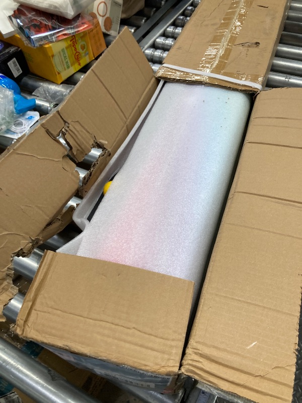 Photo 1 of **HAS MINOR DAMAGE ON ONE END-SEE PICS**Sealoha 8ft Ultrasimple Adjustable&Foldable Balance Beam,High-Low Floor Beam Suede Gymnastics Equipment, Gymnastics Beam for Training&Professional HomeTraining (Gym Beam, Starlight, 8ft)