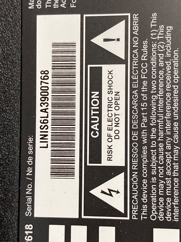 Photo 1 of **NOT RETURNABLE*NOT REFUNDABLE*PARTS ONLY*DOES NOT WORK***VIZIO 40-inch Full HD 1080p Smart TV with DTS Virtual: X, Alexa Compatibility, Google Cast Built-in, Bluetooth Headphone Capable, (VFD40M-08 New)**NOT RETURNABLE*NOT REFUNDABLE*PARTS ONLY*DOES NOT