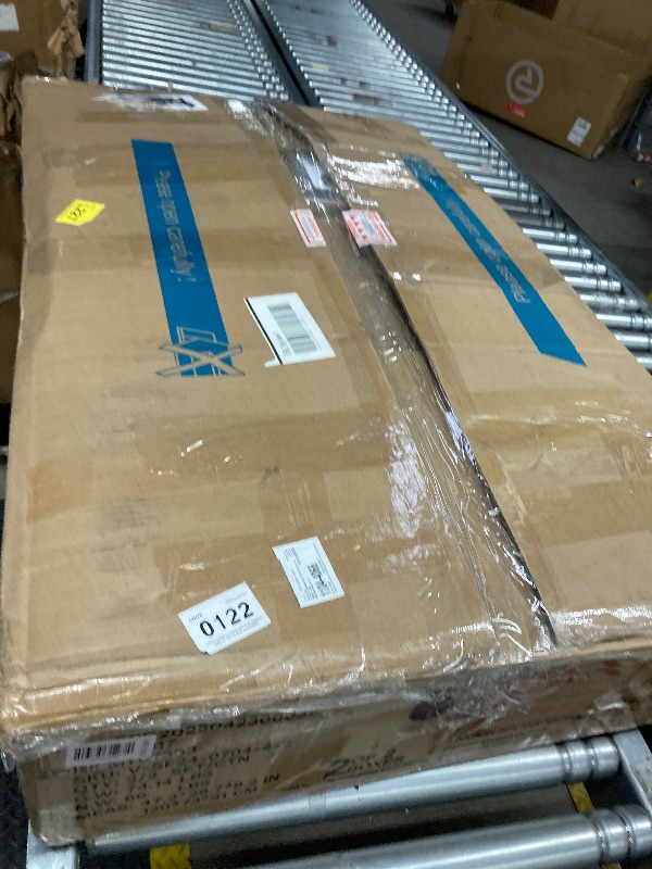 Photo 1 of **incomplete, missing parts
**VINGLI 110' U-Shaped Sectional Couch with Two Chaise, Affordable Small Sofa with 4 Seats, Chenille Fabric Comfy Couches for Living Room, Dark Grey