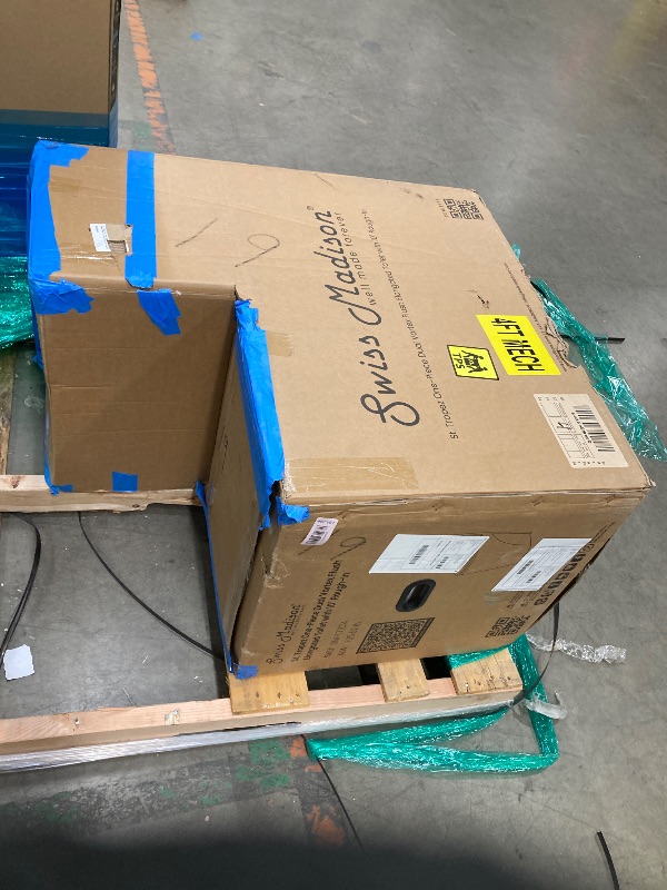 Photo 1 of  Swiss Madison Well Made Forever SM-1T274, St. Tropez One Piece Elongated Toilet Dual Vortex Flush 1.1/1.6 gpf with 10" Rough In black