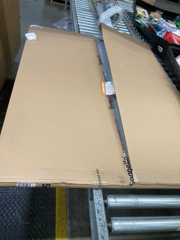 Photo 1 of **MINOR DAMAGE ON CORNER**SnapeZo Poster Frame 36x48, Black, 1.25 Inch Aluminum Profile, Front-Loading Snap Frame, Wall Mounting, Professional Series