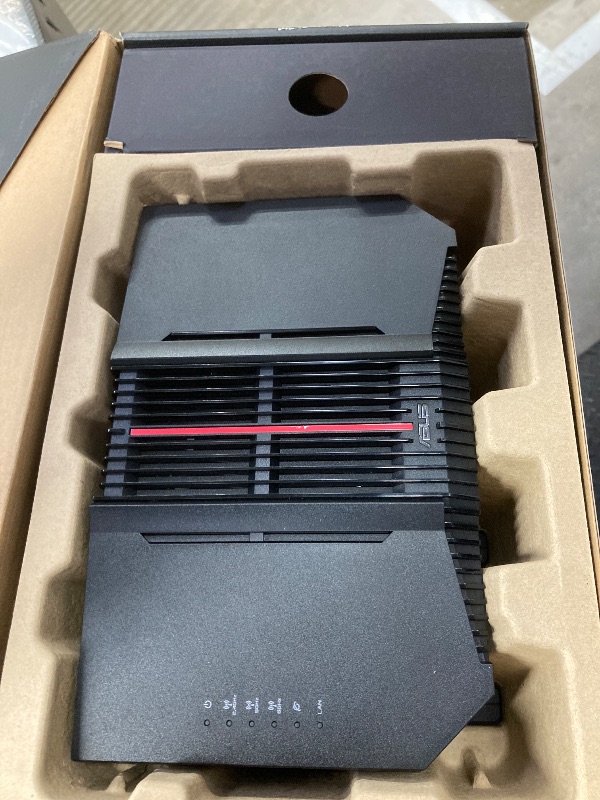 Photo 1 of **NOT IN ORIGINAL BOX**ASUS RT-BE92U BE9700 Tri-Band WiFi 7 Router, Supports New 320MHz Bandwidth & 4096-QAM, MLO, AI WAN Detection, AiMesh Support, Subscription-Free Network Security & Comprehensive VPN Features