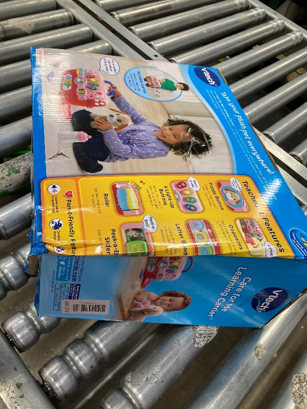 Photo 1 of **NEW WITH BOX DAMAGE***VTech Care for Me Learning Carrier Infant Learning Role-Play Toy