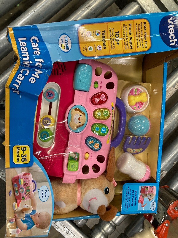 Photo 1 of **NEW WITH BOX DAMAGE***VTech Care for Me Learning Carrier Infant Learning Role-Play Toy