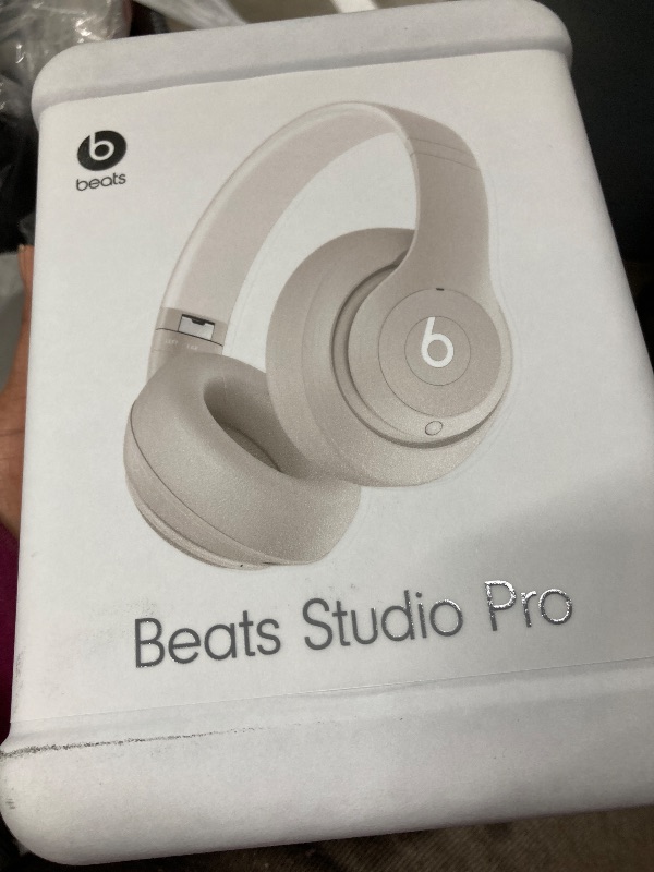 Photo 1 of +CLOSED  BY FACTORY+++Beats Studio Pro-Premium Wireless Over-Ear Headphones- Up to 40-Hour Battery Life, Active Noise Cancelling, USB-C Lossless Audio, Apple & Android Compatible- Sandstone
