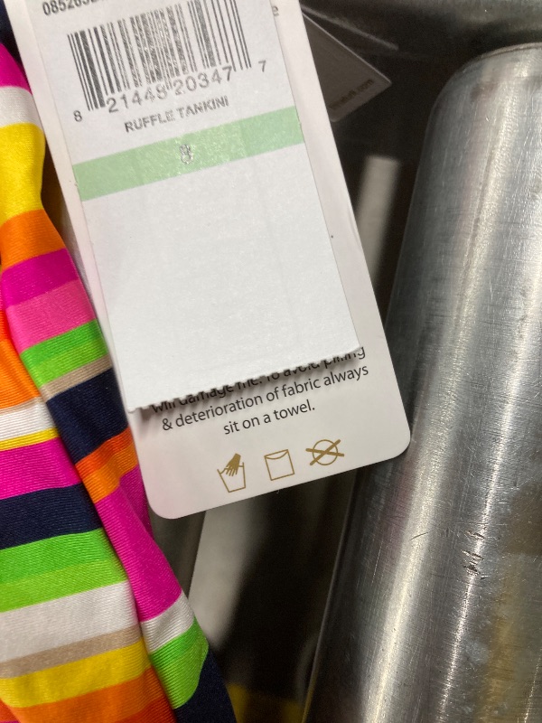 Photo 1 of ***TOP ONLY*** Trina Turk Monaco - Women's Ruffle Off Shoulder, Swimsuit Top for Women, Anniversary, Size 8