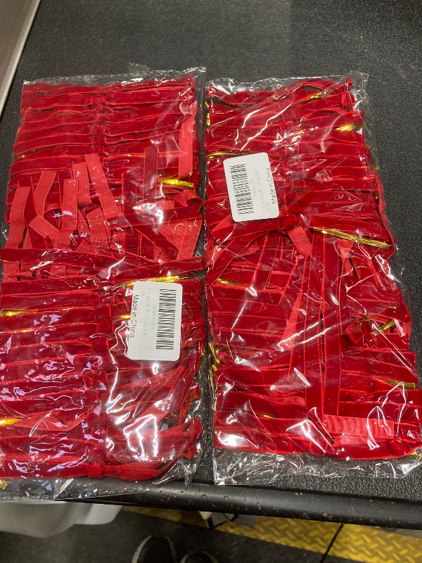 Photo 1 of *2 pack* Red Bows for Decorating 