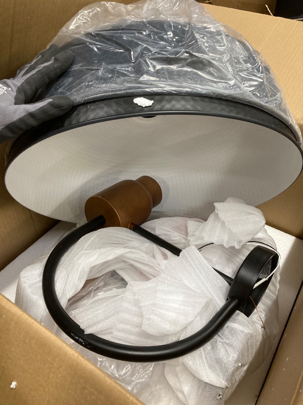 Photo 1 of *Used* *Minors scratches* Darkaway Large Barn Light Fixtures 18inch Dome Wall Lamps Sconces with Hammered Metal Shade, Black Lighting for Outdoor Indoor Patio Porch Hallway Garage Lights, 2 Pack