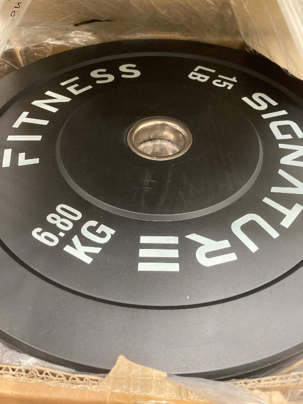 Photo 1 of *HEAVY* Signature Fitness 15 lb Olympic Weight