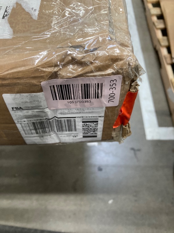 Photo 1 of *HEAVY* Brushed Gold Glass Shower Door, 60" x 75" 