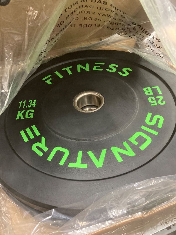 Photo 1 of *HEAVY* Signature Fitness 25 lb Olympic Weight