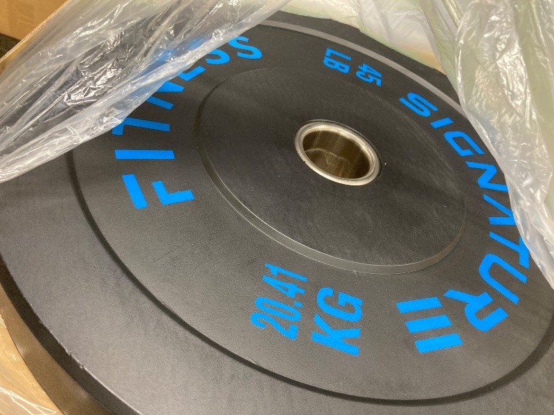 Photo 1 of *HEAVY* Signature Fitness 45 lb Olympic Weight