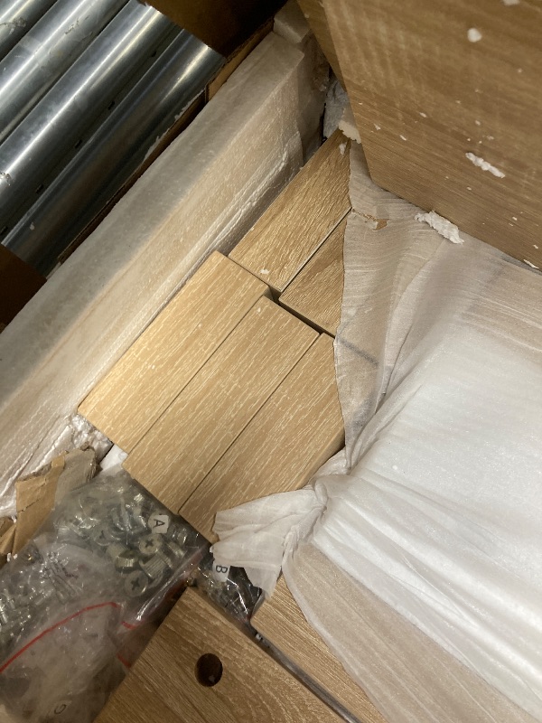 Photo 1 of *Minor Damage to piece(s)* Fluted TV Stand