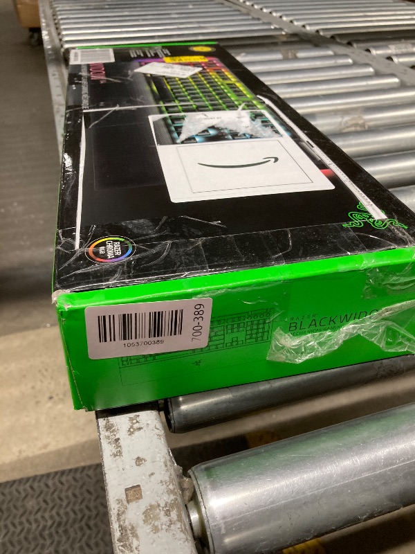 Photo 1 of *Cord to keyboard missing* Razer BlackWidow V4 Mechanical Gaming Keyboard: Yellow Switches Linear & Silent - Chroma RGB - 6 Macro Keys - Magnetic Wrist Rest - Doubleshot ABS Keycaps - Roller & Media Keys - Snap Tap