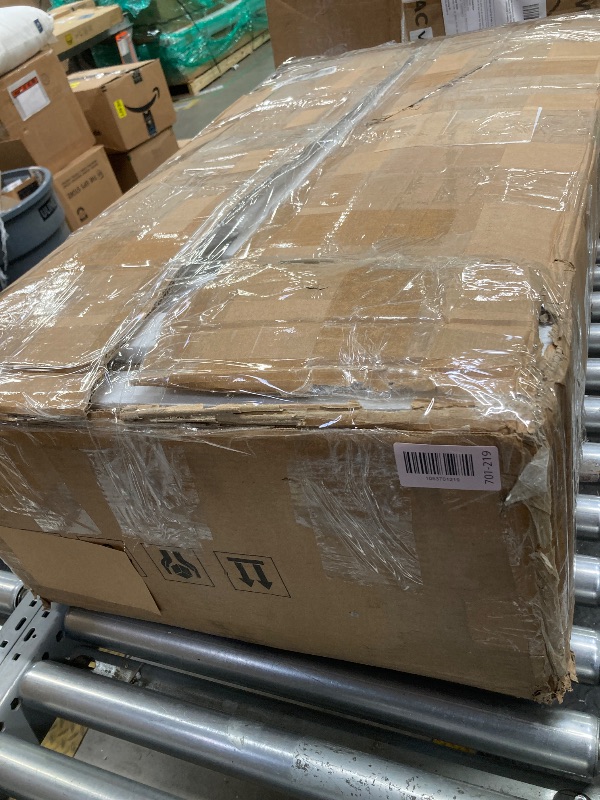 Photo 1 of *HEAVY* LITTLE TREE Dining Table for 4-6 People, Wooden Table, Rectangle Furniture with Heavy Duty Legs, Modern Kitchen Table for Home, Dining Room, Brown