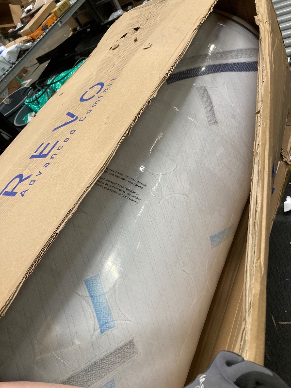 Photo 1 of *FACTORY SEALED* *HEAVY* REVO Sleep 14-inch Cooling Hybrid California King Mattress with Gel Memory Foam and Individually Wrapped Innerspring Coils - Superior Medium Comfort and Posture Support