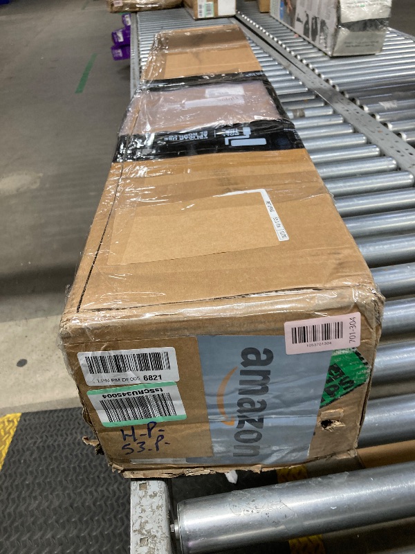 Photo 1 of *HEAVY* AA-Racks Model RX27 Fullsize Steel Three-Bar Van Ladder Roof Racks with Middle Adjustable Bar and Cargo Roller - White