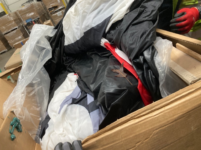 Photo 1 of *Wet from being outside* *HEAVY* LED Light - 26.5FT Giant Santa Claus Inflatable for Christmas - with (750W UL Blower) (Commercial 210D Oxford), Blow Up Large Chimney Santa for Big Xmas Party, Yard Lawn, Holidays Decoration Outdoor