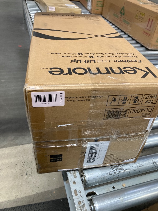 Photo 1 of *Dirty* Kenmore DU4080 Featherlite Lift-Up Bagless Upright Vacuum 2-Motor Power Suction Lightweight Carpet Cleaner with HEPA Filter, 2 Cleaning Tools for Pet Hair, Hard Floor, Orange