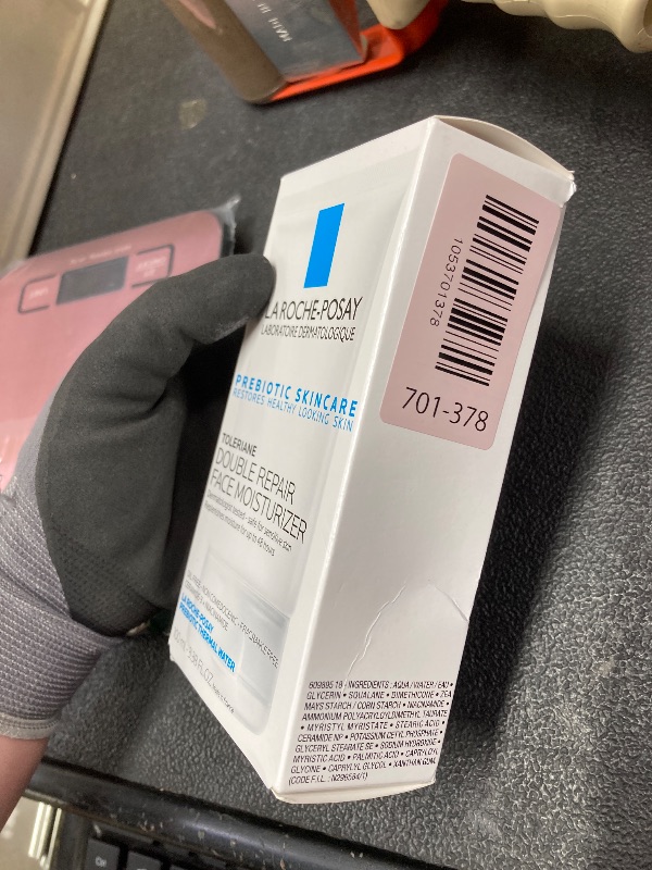 Photo 1 of *Exp 02/2028* La Roche-Posay Toleriane Double Repair Face Moisturizer, Daily Moisturizer Face Cream with Ceramide and Niacinamide for All Skin Types, Oil Free, Fragrance Free