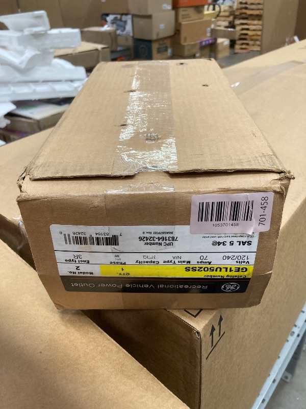 Photo 1 of *PARTS ONLY/Piece may be broken* ABB Electric GE1LU502SS • Weatherproof RV Power Outlet • 70A Unmetered • N3R Surface Mounted • RV Equipment • 50A/20A Breakers with 14-50 RWR • 5-20R2 GFCI WR receptacles