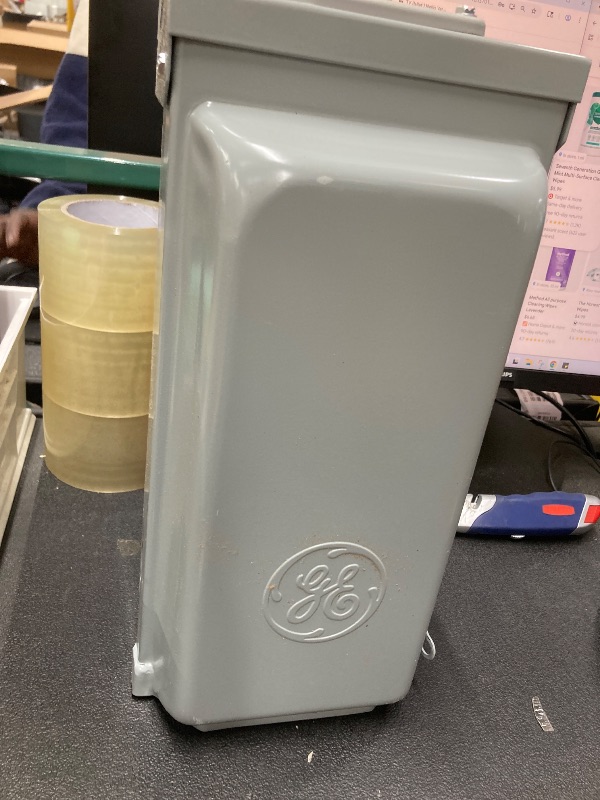 Photo 1 of *PARTS ONLY/Piece may be broken* ABB Electric GE1LU502SS • Weatherproof RV Power Outlet • 70A Unmetered • N3R Surface Mounted • RV Equipment • 50A/20A Breakers with 14-50 RWR • 5-20R2 GFCI WR receptacles