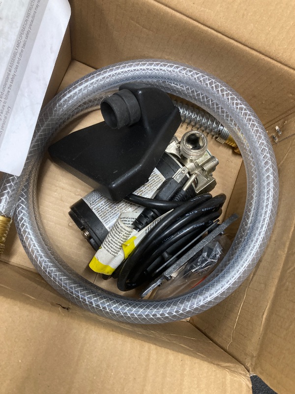 Photo 1 of *Dirty* Acquaer Portable Electric Utility Water Transfer Pump 115V 1/10 HP with Suction Hose Kit, Low Suction Water Removal for Water Beds, Pools, Rain Barrel, Aquariums