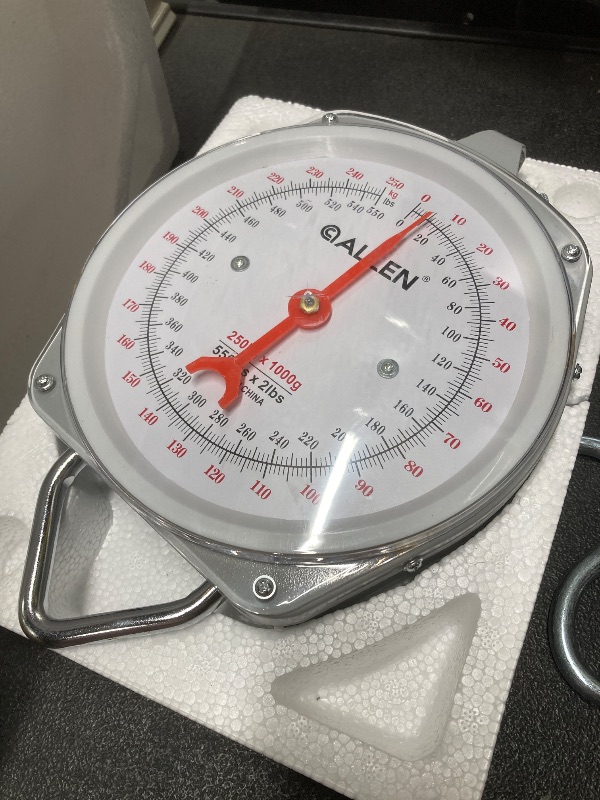 Photo 1 of *Center cracked* Allen Company Sportsman's Scale, 550 Lb. Capacity
