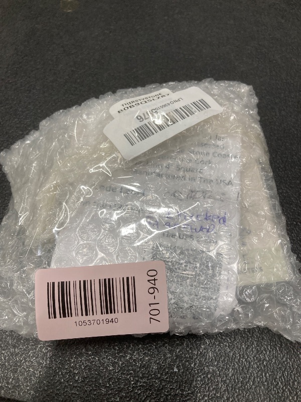 Photo 1 of *Cracked* Thirstystone Mason Jar Florals 4 Pack Assorted Tumbled Tile Stone Coasters with Protective Cork Backing 4" Square Manufactured in The USA