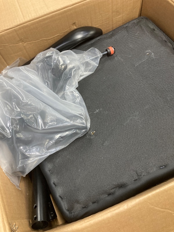 Photo 1 of *May be missing hardware?* JONPONY Big and Tall Office Chair 400LBS Wide Seat Ergonomic Computer Desk Chair High Back Executive Leather Chair Adjustable Task Chair Lumbar Back S